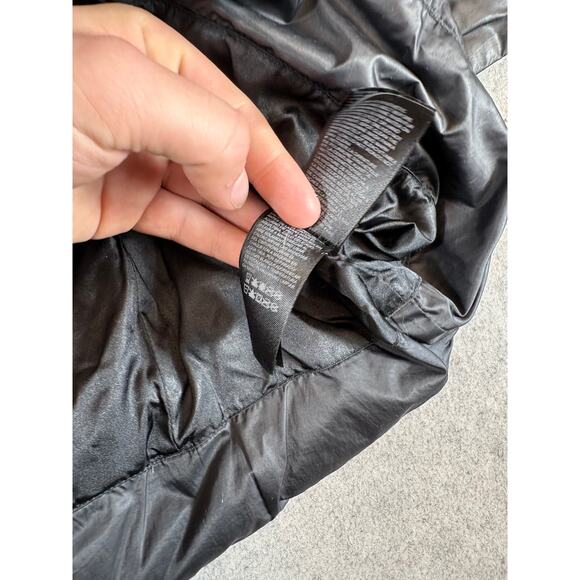 The North Face Apres Parkina Puffer Jacket Womens Black Quilted Down Coat Medium - Picture 10 of 10